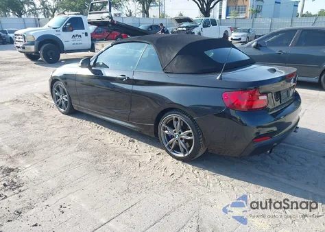 2015 BMW M235I из США, поврежденный, VIN WBA1M1C57FV393722